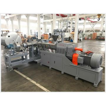 CaCO3 Filler Masterbatch Co-Roating Twin Screw Extruder Machine