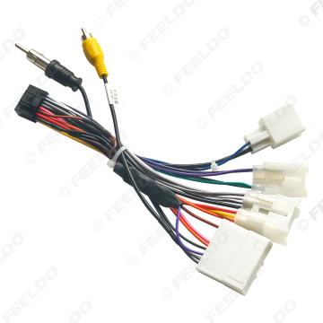 16Pin Netzkabel Kabelbaumadapter für Subaru Forester 2010-2014 Head Unit Installation