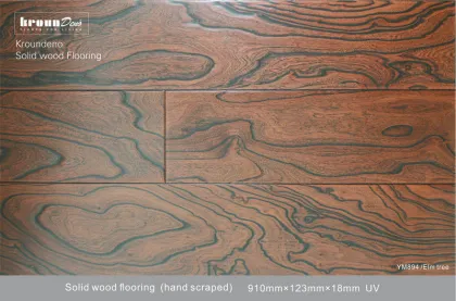 Home Wood Flooring Solid Wood Flooring , 18 Mm Antique Wood Floors