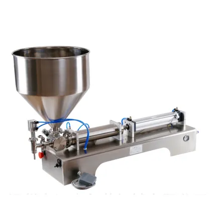 Small cans filling machine pneumatic filling machine