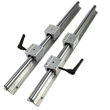 SBR20 SBR20LUU CNC Aluminum Round Linear Guide Rail 500mm 1000mm Linear Slide Block
