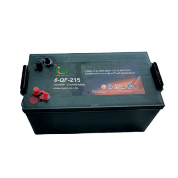 12V 215Ah Deep Cycle AGM Marine/RV Battery