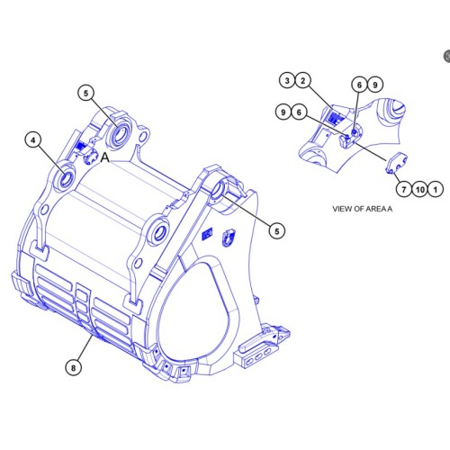 4319196/431-9196 BEARING-SLEEVE FOR 6030