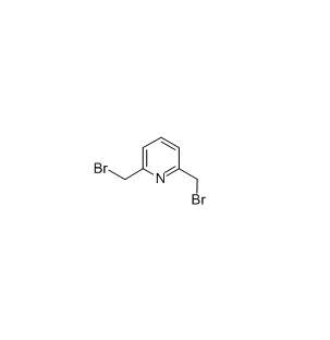 높은 순도 2, 6-Bis (Bromomethyl) pyridine CAS 7703-74-4