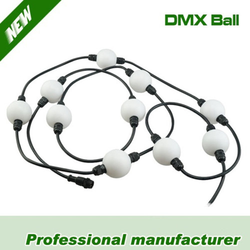 DMX RGB 3Dはボールカーテンライトを導きました