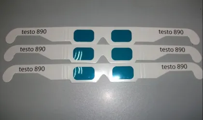 Red Red Decoder Glasses,blue Blue Decoder Glasses, Decode 3d Glasses Decoder Paper Decoder