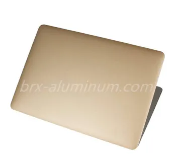 Golden Sandblasted Anodized Aluminum Sheet