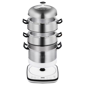 Multi-purpose Electric Food Steamer with EMC, CB, GS, CE Certification