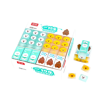 Apply for Large Stock Top Quality Office Stationery Pencil Erasers: Soft and Easy to Clean