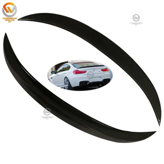 M Sport Carbon Fiber Trunk Spoiler for F13/F06 6 Series 640i/650i M6 2012+