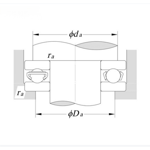 带平座圈的单向推力球轴承