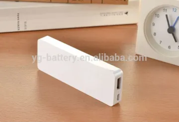 Pure White Mini Portable Power Bank 3000 mAh