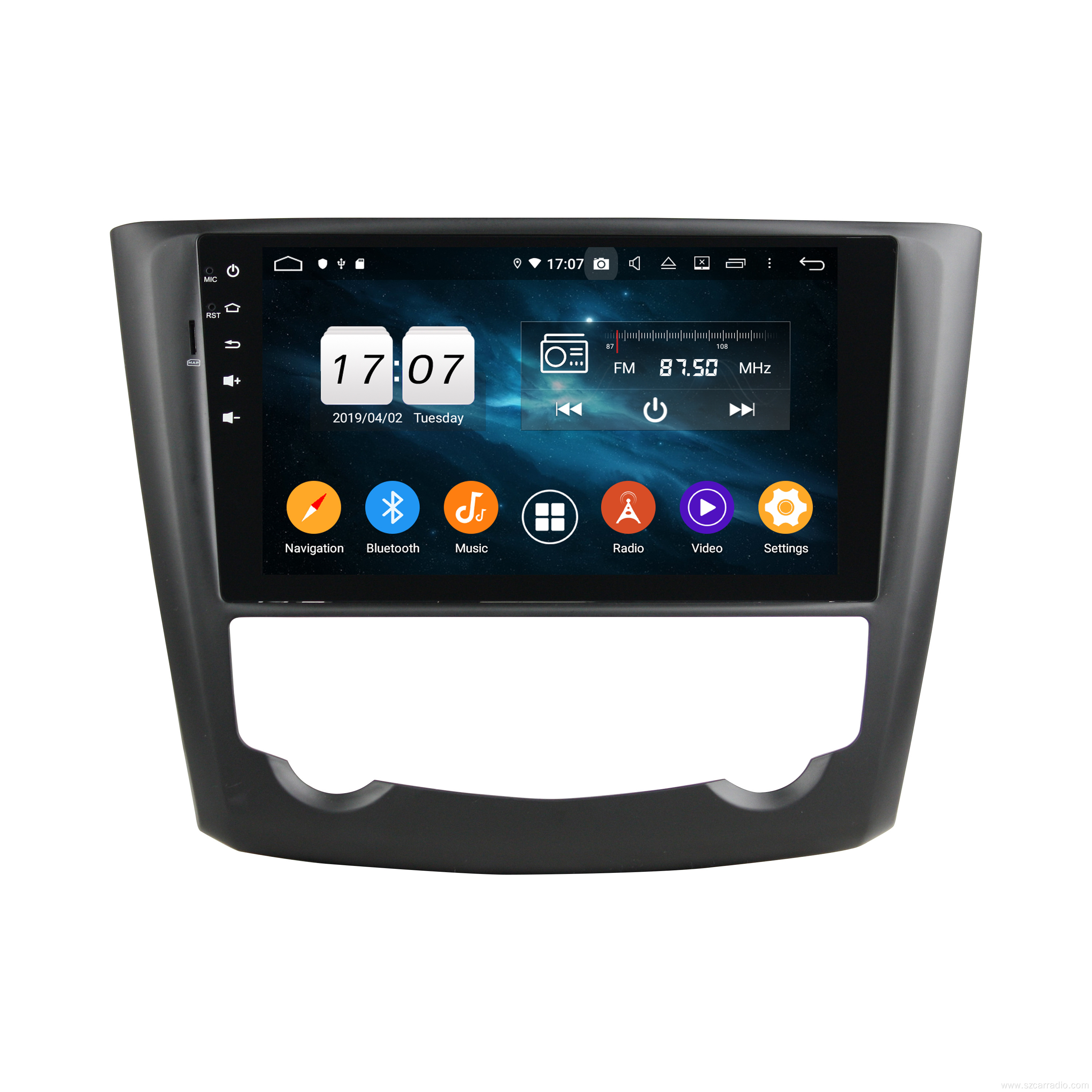 Android 9.0 car dvd for Kadjar 2016