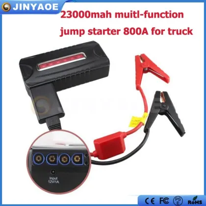 23000mah muitl-function jump starter truck power pack emergency power station 800A