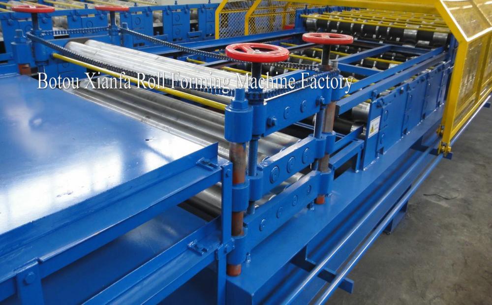 Color Steel Roof Panel Double Deck Machine