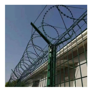 500M Galvanized Barbed Wire with Razor Blade for Steel Protection