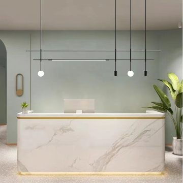 Post-Modern Simple Chandelier for Hotel and Office Reception Areas