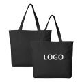 Logo Kustomisasi Tote Belanja Canvas Canvas Cetak