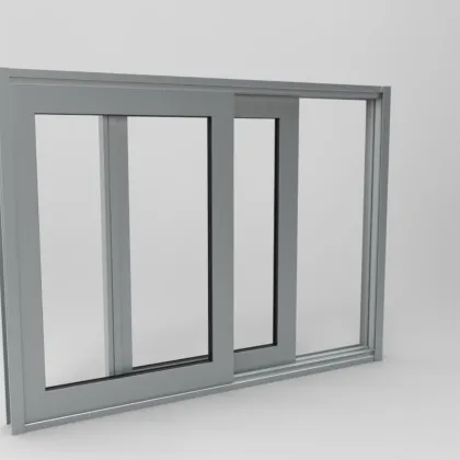 Ikealuminum 2024 Soundproof Tempered Windows and Doors