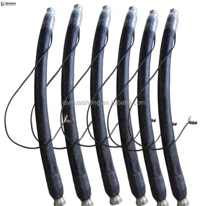 Flexible High Industrial Standards PTFE Thermo Hot Melt Heated Hoses for Glue Melters Systems