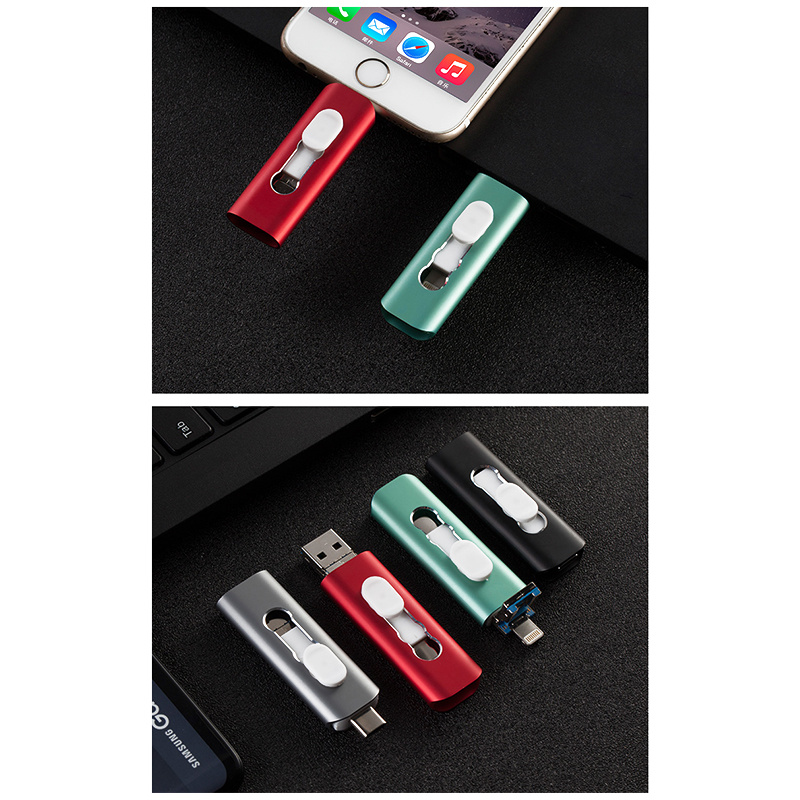 IOS Interface Micro USB Interface USB Flash Drive