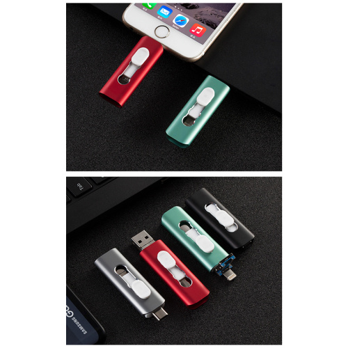 Portable Otg Usb Flash Disk IOS interface Micro USB interface Usb Flash Drive Factory