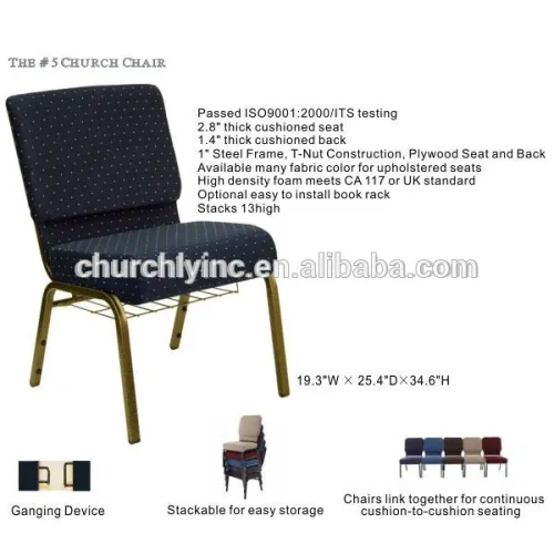 Interlocking Church Chair Modern Church Chairs Stackable Church Chairs