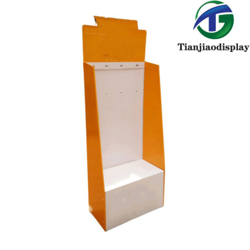 हुक अटैचमेंट के साथ बहुमुखी पेपर शेल्फ डिस्प्ले सिस्टम