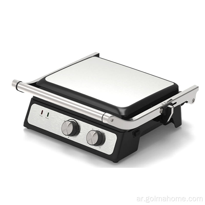 التحكم في السيارات Nonstick Barbaque Grill Toaster Sandwich جعل Pannini Breakfast Grid Gridle Gridle