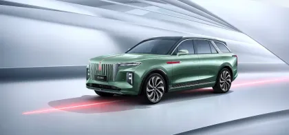 Pure electric luxury SUV Hongqi EHS9