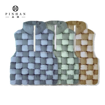 Nylon Down Vest with Detachable Sleeves - Luxury Unisex Gilet