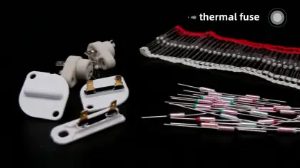 OEM qualified electric components high voltage thermal fuse visco fuse