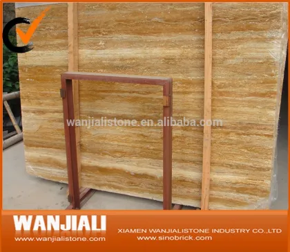 Golden travertine, Yellow travertine, Beautiful golden marble