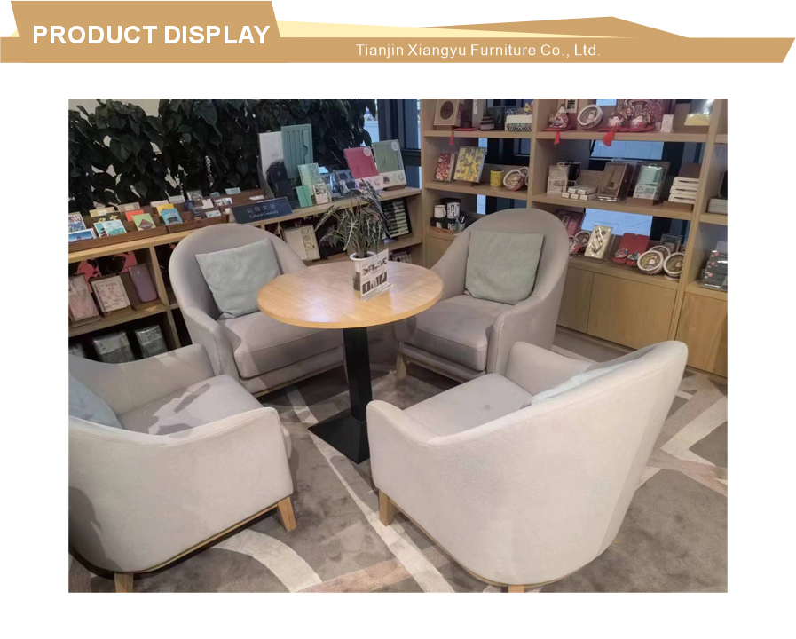 Modern Fabric Solid Wood Leisure Sofa