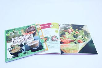 A4 Full Color Recipe Printing Services With Spot UV , Perfe