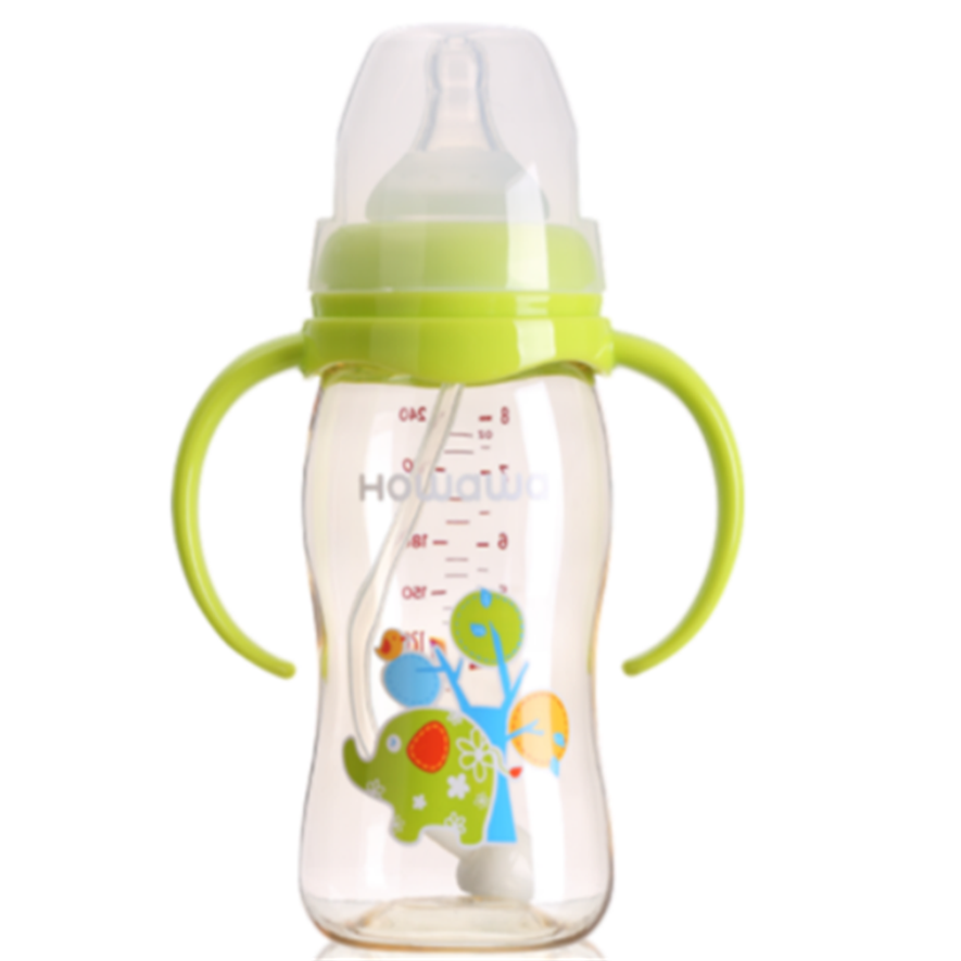 10oz Baby PPSU Feeder BPA Безкоштовна пляшка з молоком