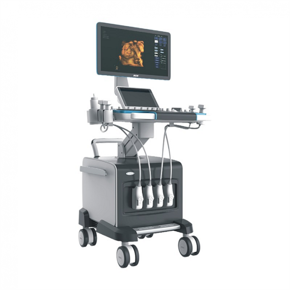 Sistema de ultrasonido Doppler de color del tranvía del hospital para el seno