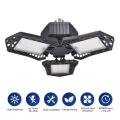 2pcs 100w LED Garage Light E27 Deformation Ceiling Light E26 Adjustable Angle Industrial Lamp For Workshop Warehouse 85-265v