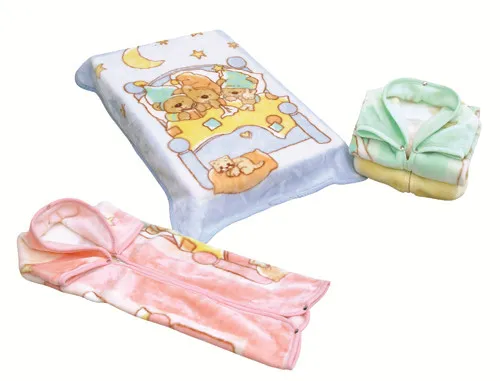 100% Polyester Soft Baby Blankets