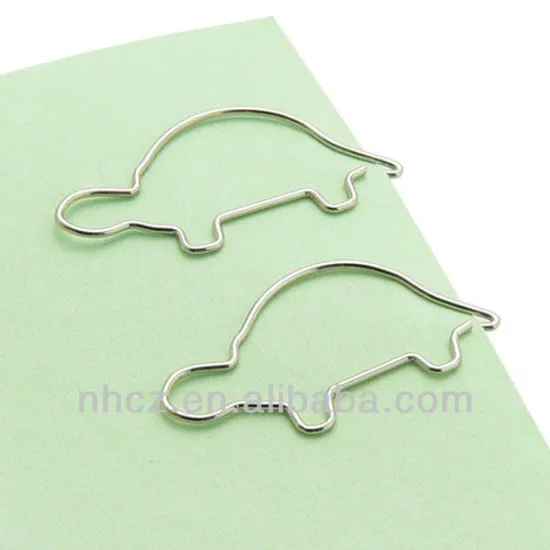 Design Animal Metal Turtle Paper Clips