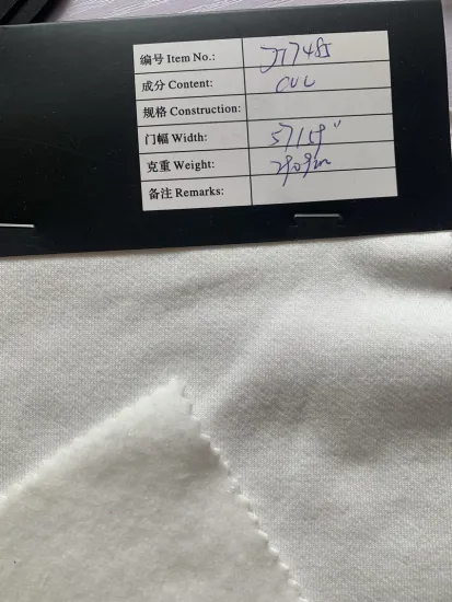 Cream Colour CVC Width 57/59 Fabric