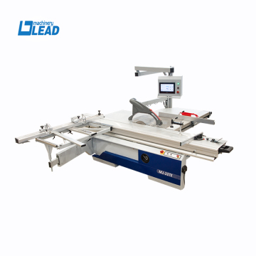 Sliding Table Saw with Electric Rip Fence and Digital Cross Cut Gauge
