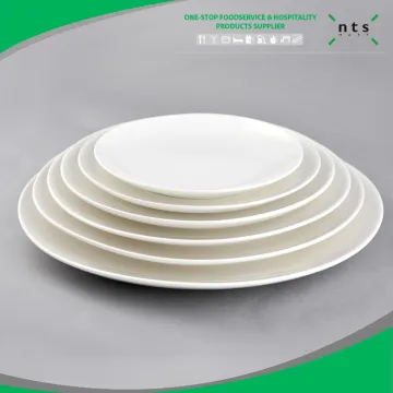 round hotel porcelain plate ceramic dinner plate