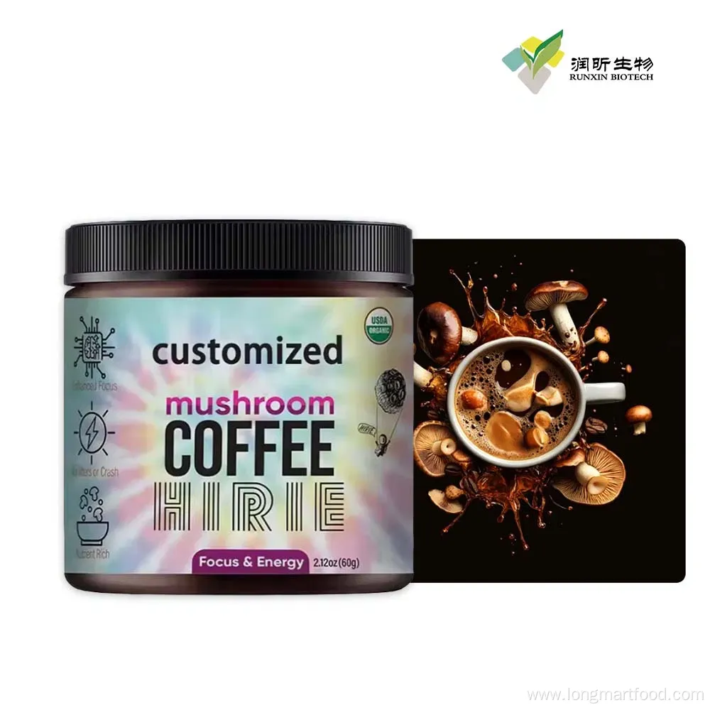 Cordyceps Reishi Chaga & Lion's Mane Mushroom Coffee Mix