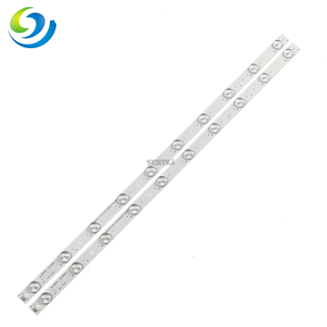 แบ็คไลท์ทีวี 32 นิ้วสากล 600 มม. 10LED 6V LED แถบกว้าง 17 มม. แบ็คไลท์กว้าง