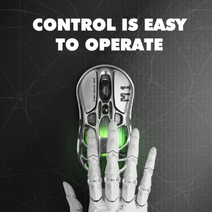 Wireless Metal Hollow Mechanical Keyboard and Mouse Set for E-Sports Games