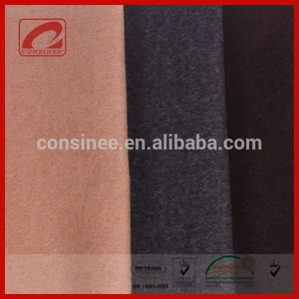 Consinee brand double sides 100 cashmere coat cashmere fabric