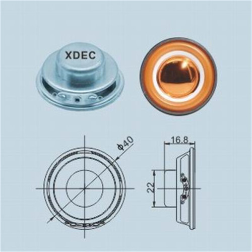 40mm 4 ohm 3W Multimedia Speaker Units