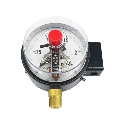 Seismic resistant electric contact pressure gauge