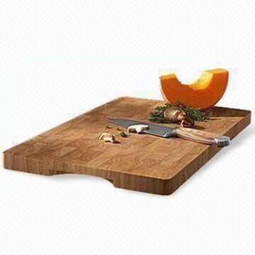 Wooden Cutting Board, Reduces Bacterium to Multiply, Easy to Clean